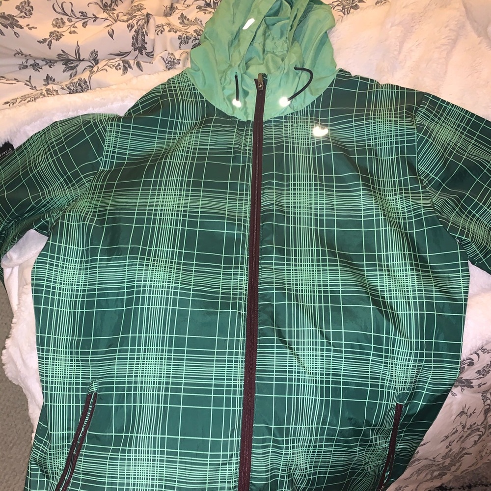 Green Nike Windbreaker